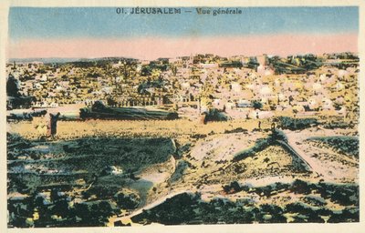 Jerusalem, generel opfattelse af European Photographer